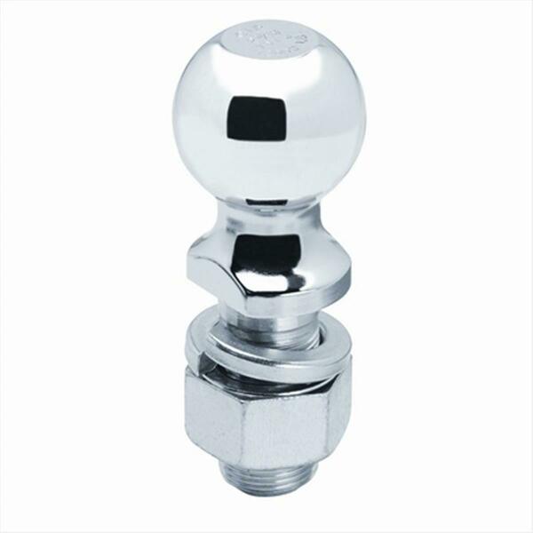 Tow Ready Hitch Ball- 2.31 x 1.25 x 2.75 In. 12- 000 Lbs. GTW Chrome- 2.31 x 2.31 x 5.75 in. 63834